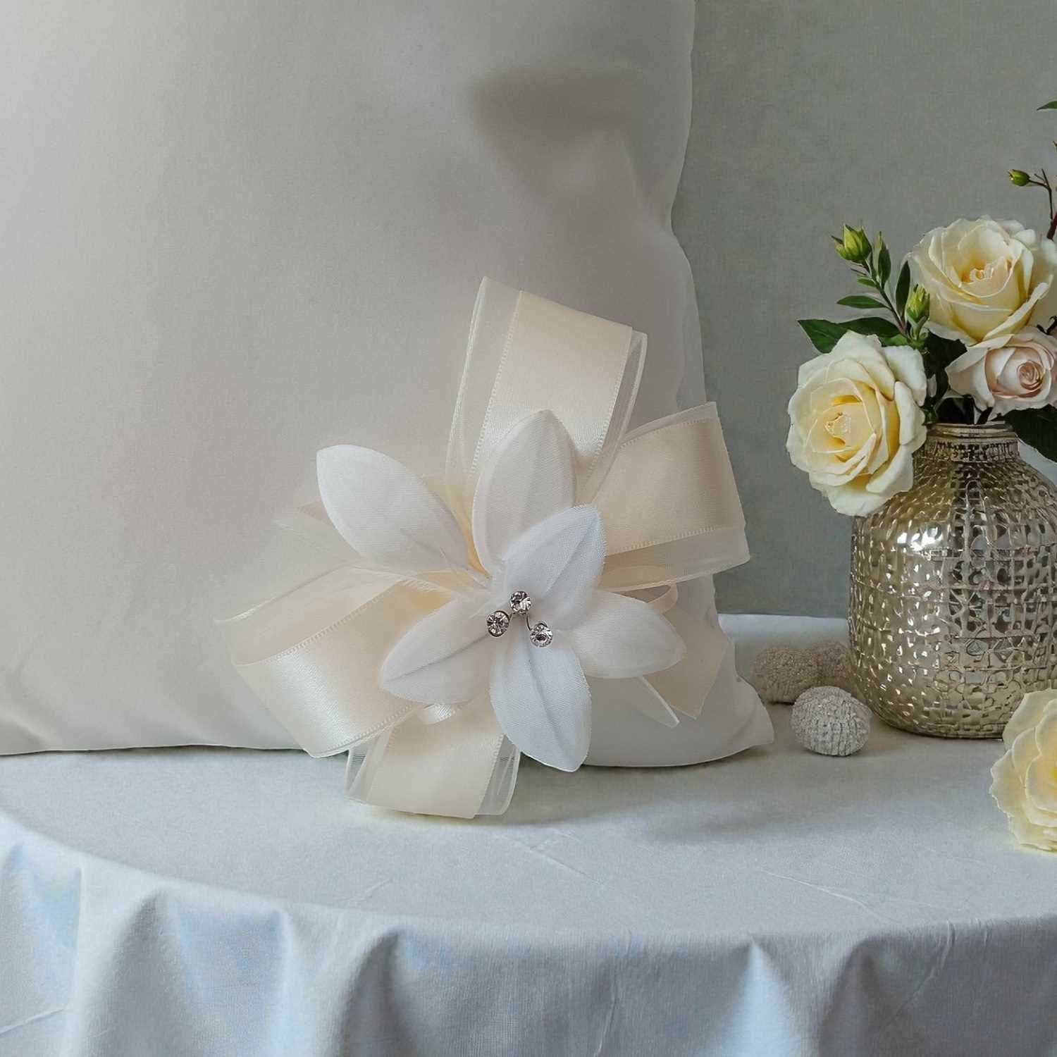 Cojines de Boda de Reclinatorio de Lilis Cristales CR-04 - Imagen 3