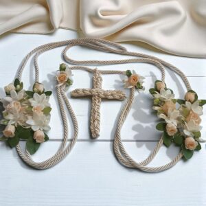 Rosas con cruz