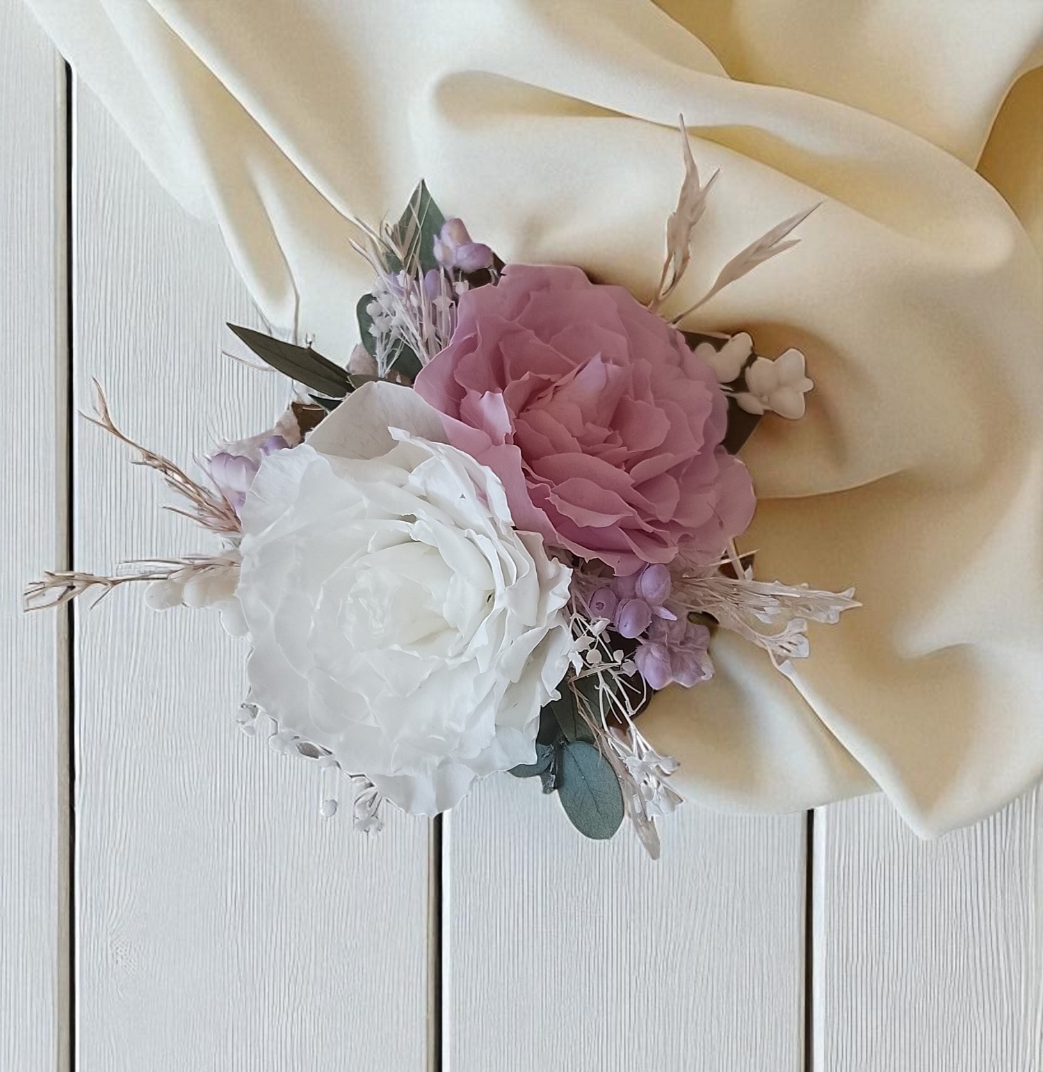 Pulsera preservada rosa