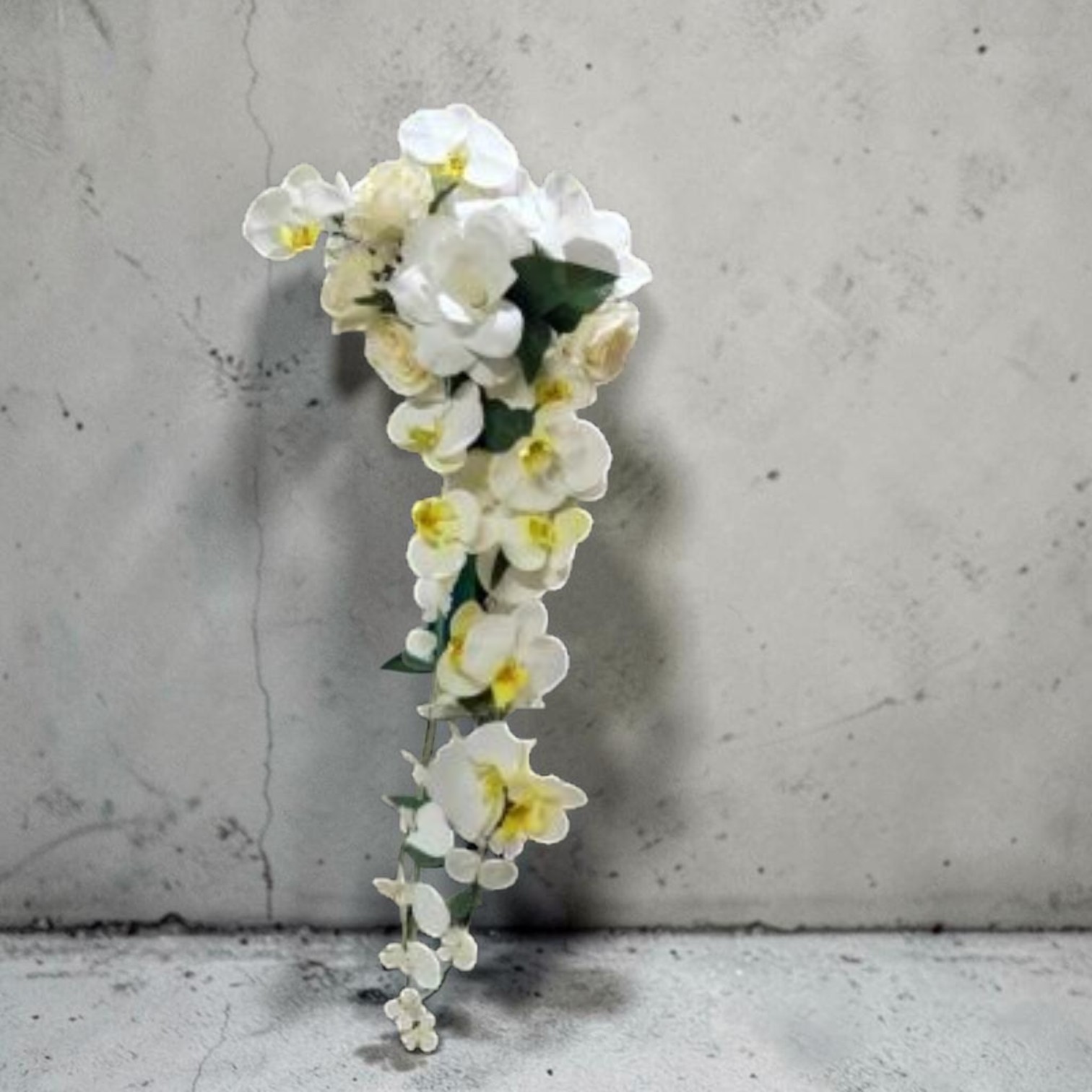 ramo de novia de orquídeas