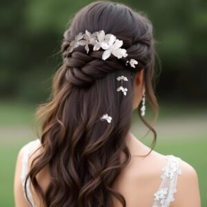 Tocado Cuatro flores